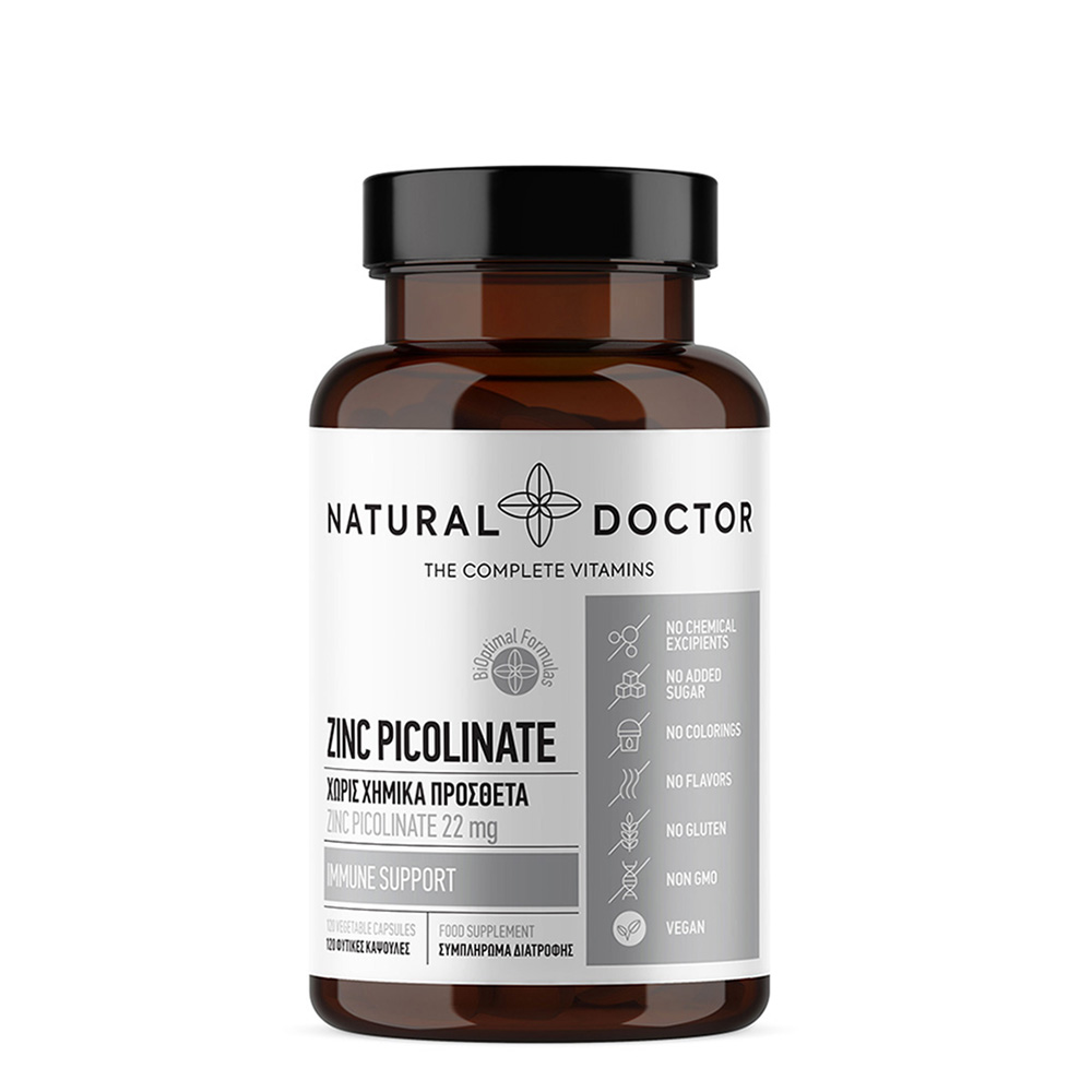 NATURAL DOCTOR - Zinc Picolinate - 120caps